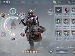 去年做的欧美风格的UI练习