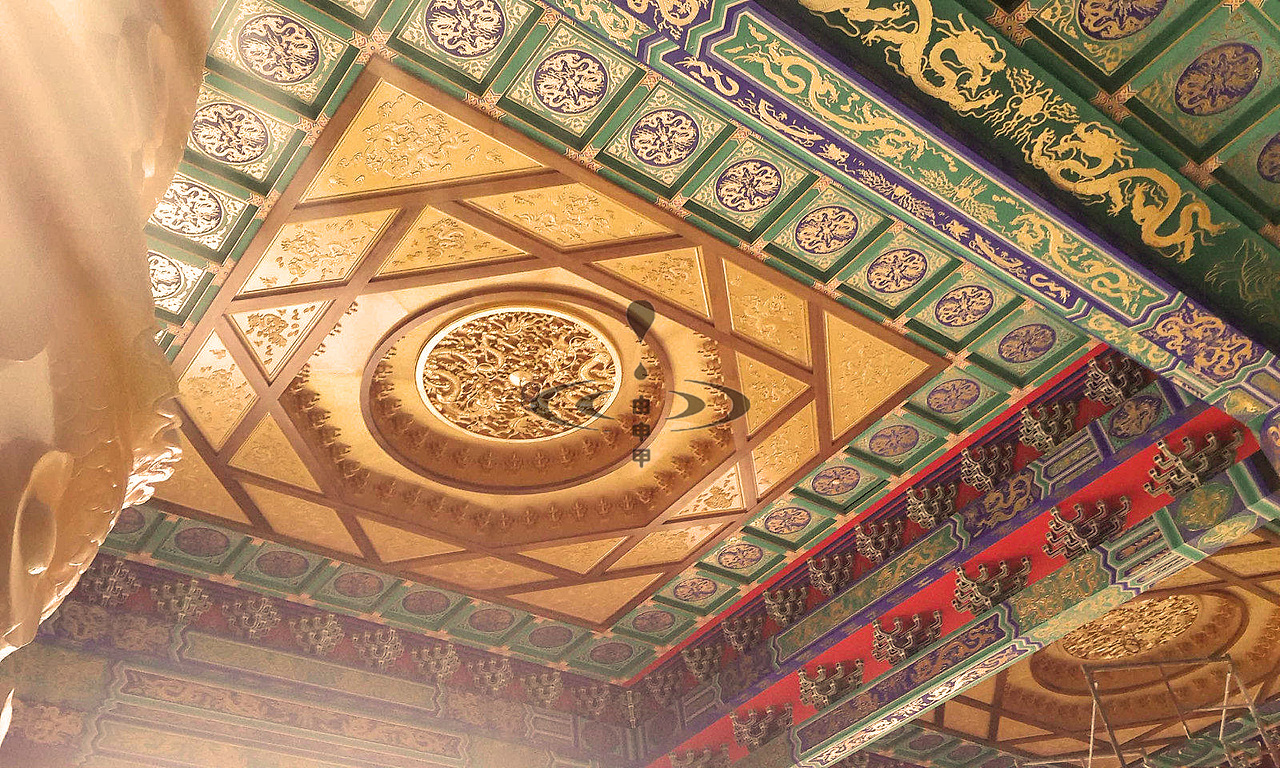 寺庙吊顶 寺庙吊顶厂家 古建吊顶 祠堂吊顶 地宫吊顶