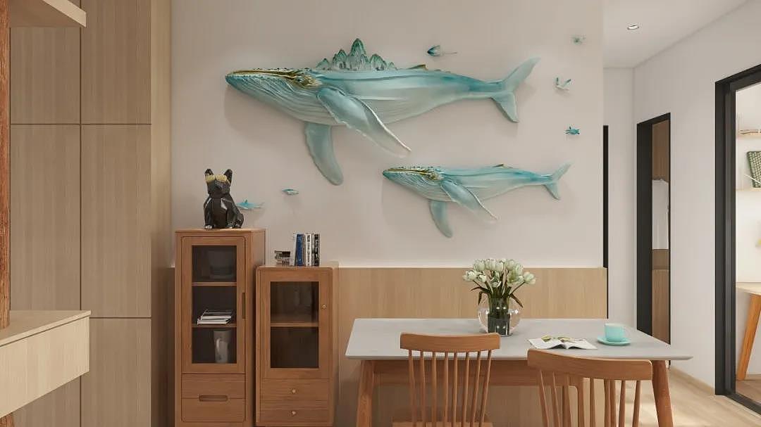 79m²木色+白色空间,3室原生态的简约美