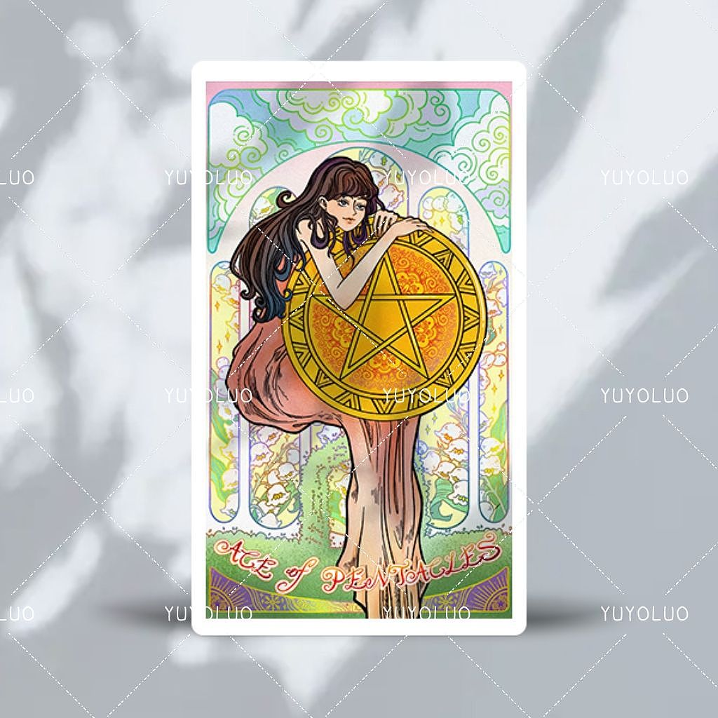 塔罗牌?伪穆夏风