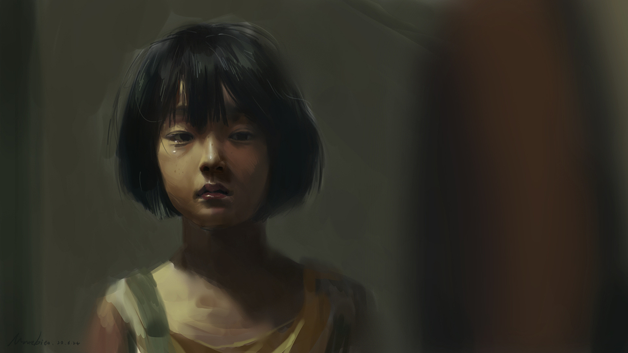 夏日主题剧照练习涂鸦