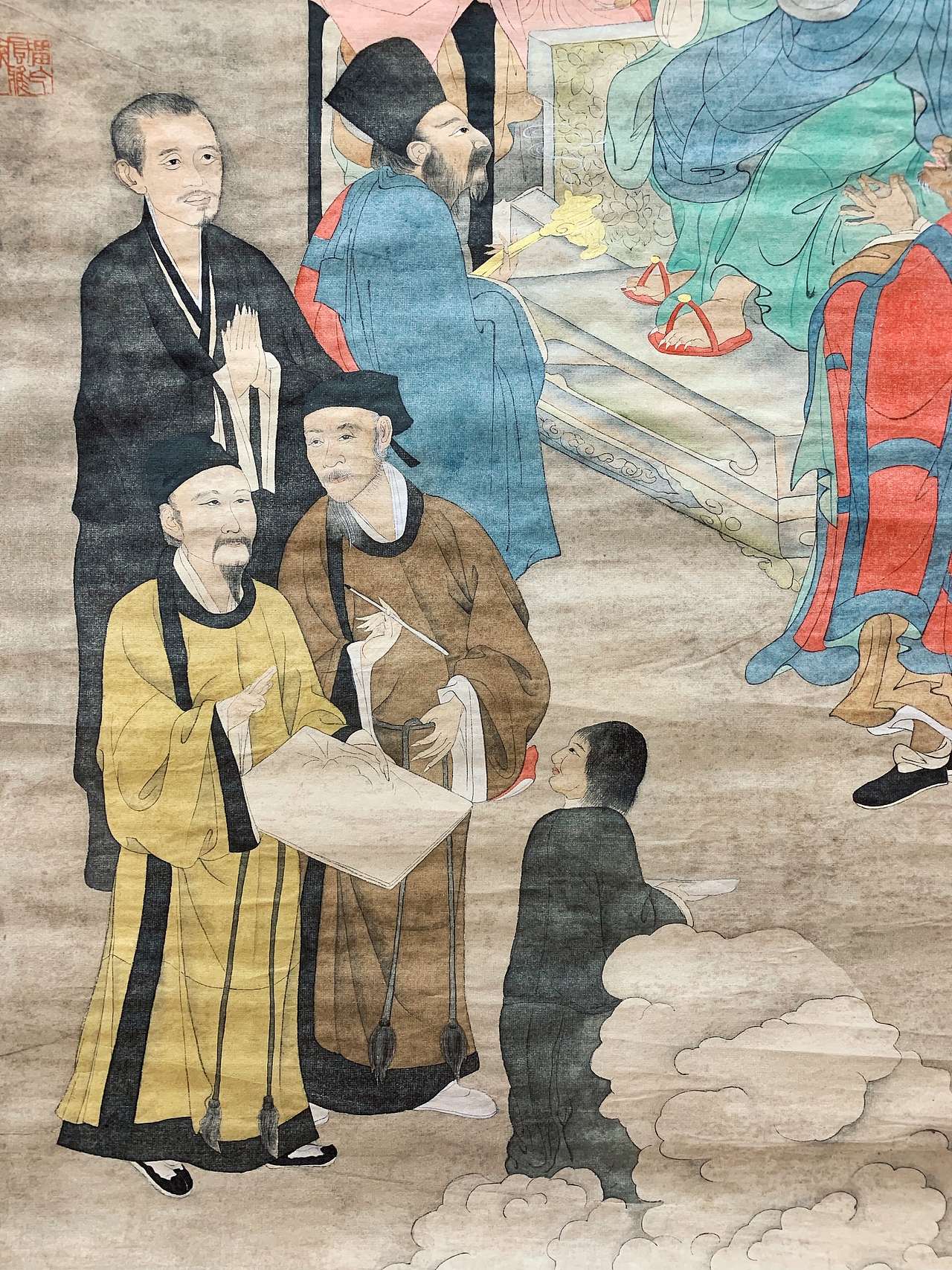 国画工笔《应身观音》