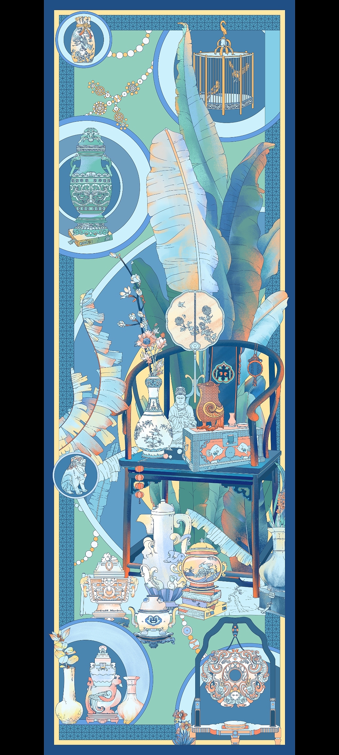 《藏》系列设计B版（图ZMzExNDYxOTU2） - 图案 - 站酷设计师ZBC_BETTER原创素材 - 站酷ZCOOL