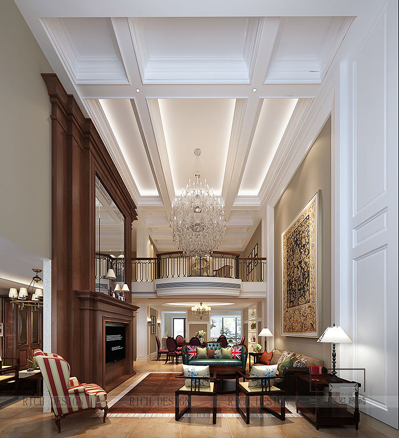 传麒山别墅美式风格