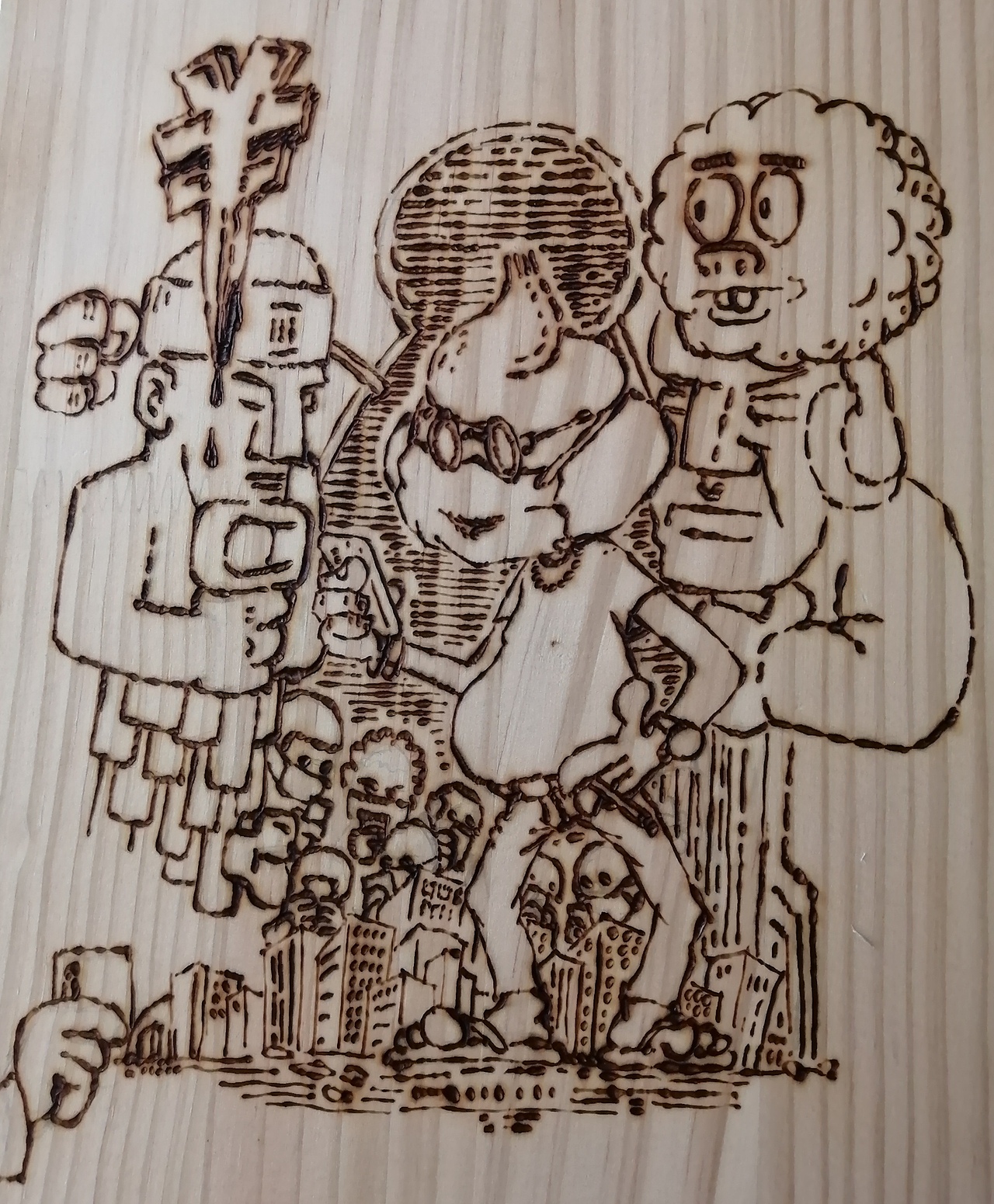 音箱烙铁画（图ZMjA5NDYwODQ4） - 生活用品 - 站酷设计师solidwoodworker原创素材 - 站酷ZCOOL