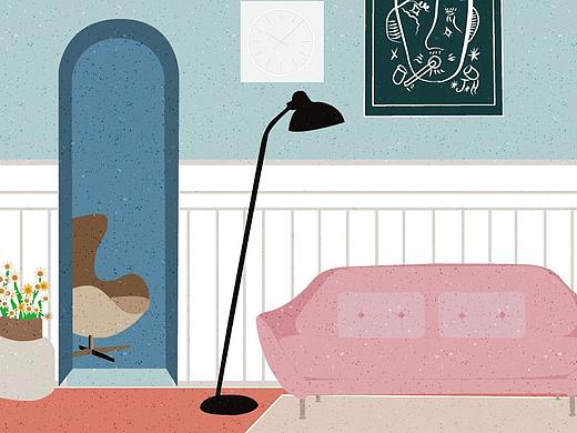 扁平系新年海报（个人主页-ZNDY3NDcyMTI=） - 海报 - 站酷设计师Ssannie原创素材 - 站酷ZCOOL