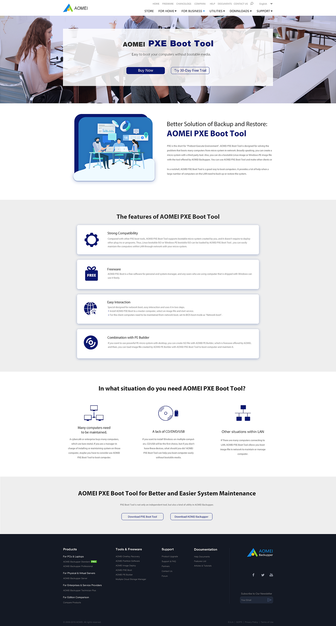 傲梅科技2019 ubackupper网站第一次改版项目（图ZMjQwMjQzMDY0） - 企业官网 - 站酷设计师viclorr原创素材 - 站酷ZCOOL