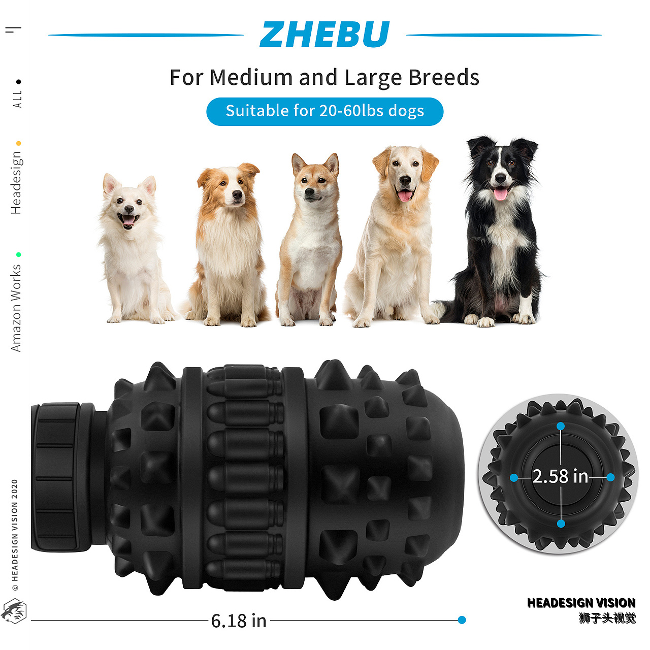 宠物玩具产品拍摄_主图设计_A+页面设计-狮子头视觉（图ZMjQwODg1Mzgw） - 电商 - 站酷设计师亚马逊主图设计原创素材 - 站酷ZCOOL