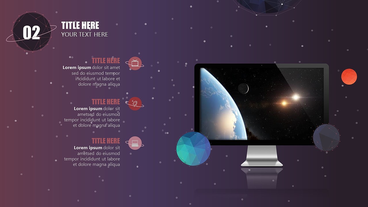 【珞珈】2015立体风格科幻星空主题PPT模版——《星空》（图ZMjkwMzgzNzY=） - PPT/Keynote - 站酷设计师零一PPT原创素材 - 站酷ZCOOL