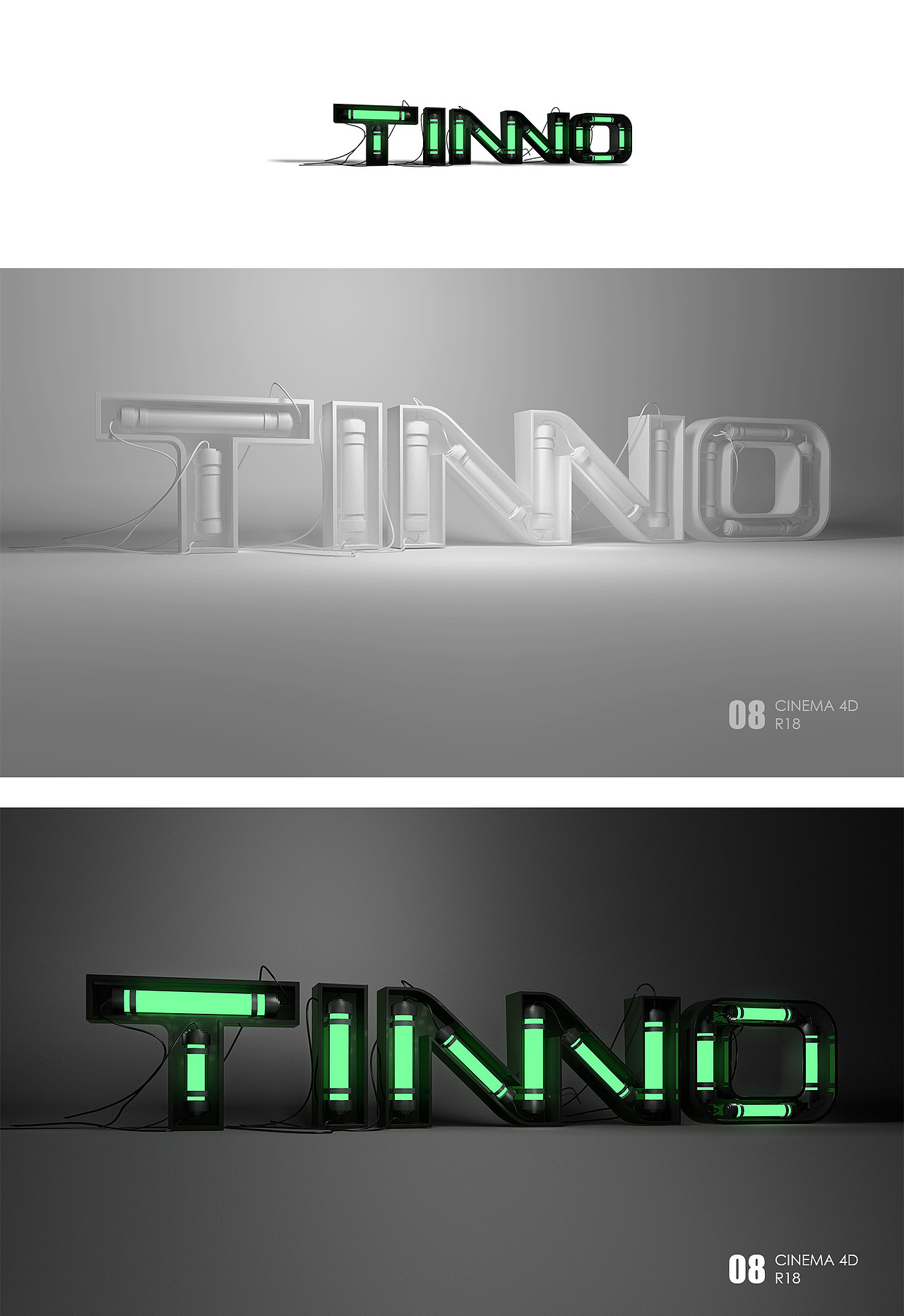 用C4D+PS做的一些海报（图ZOTI2MjQ0NDQ=） - 海报 - 站酷设计师白术生原创素材 - 站酷ZCOOL