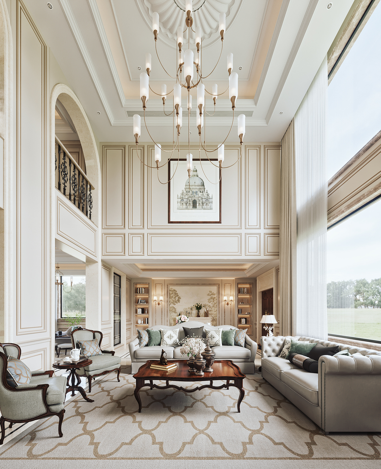 新中式与美式（图ZMjI2MjIxOTY4） - 家装设计 - 站酷设计师大师一号壹哥原创素材 - 站酷ZCOOL