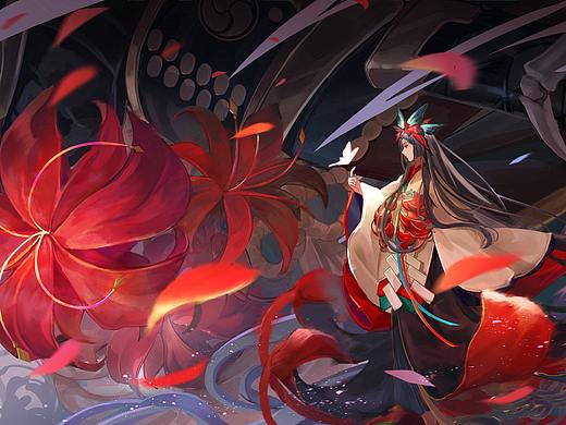 夜溟彼岸花