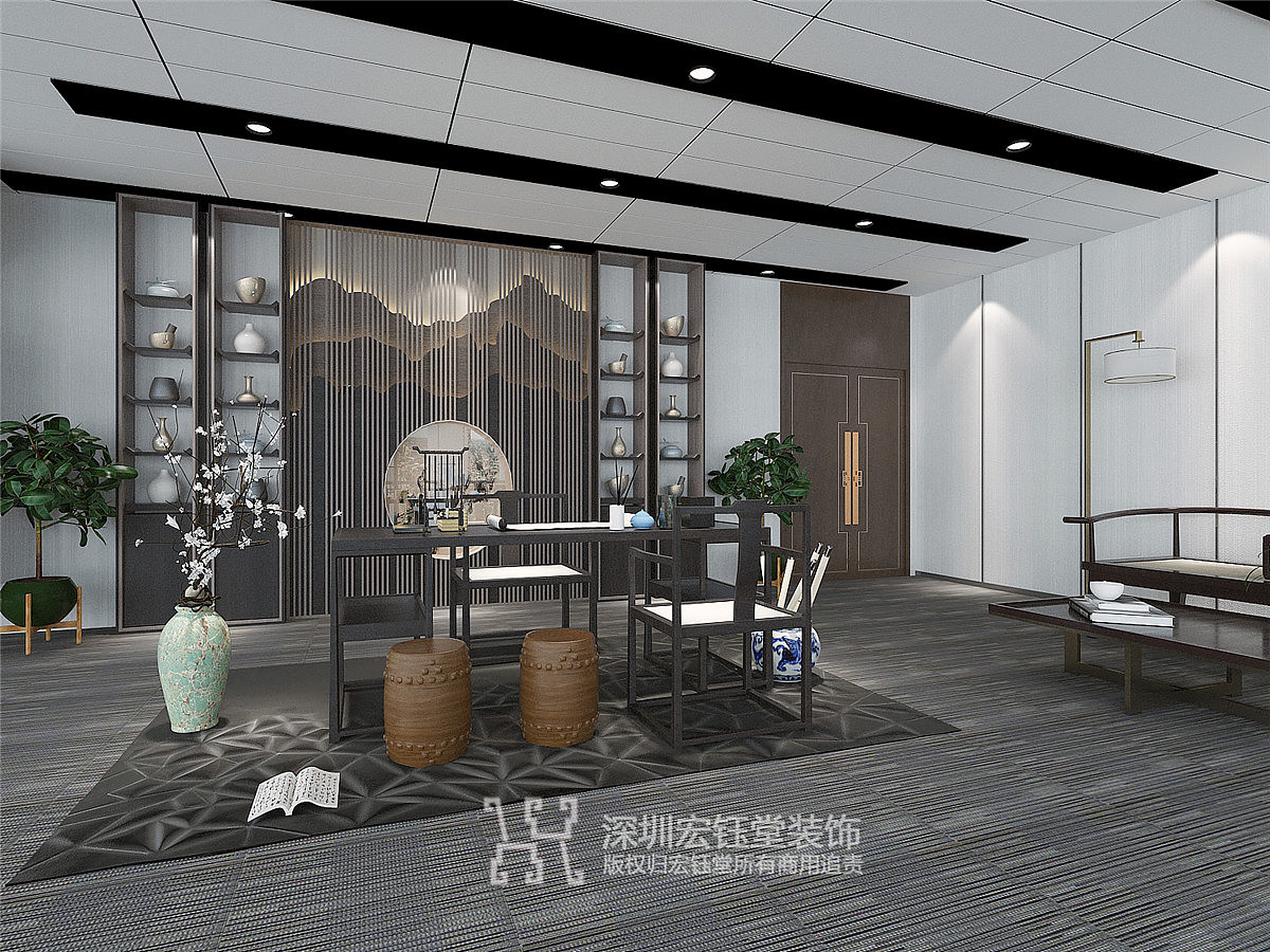 河南光大路桥工程有限公司办公室装修设计方案
