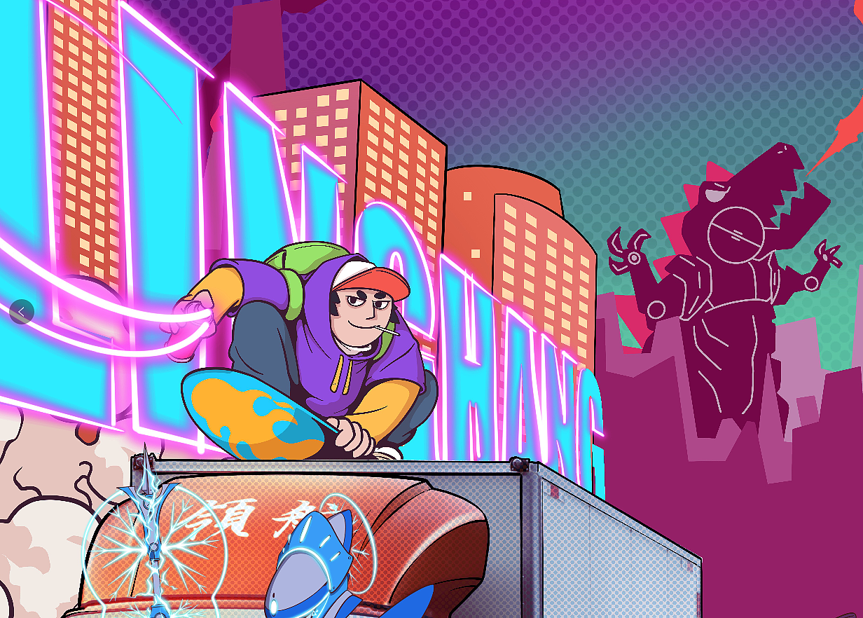 领航汽车卡通人物 ，海报，（图ZMjY1NDU2Nzg0） - 商业插画 - 站酷设计师灵雨小小品牌策划原创素材 - 站酷ZCOOL