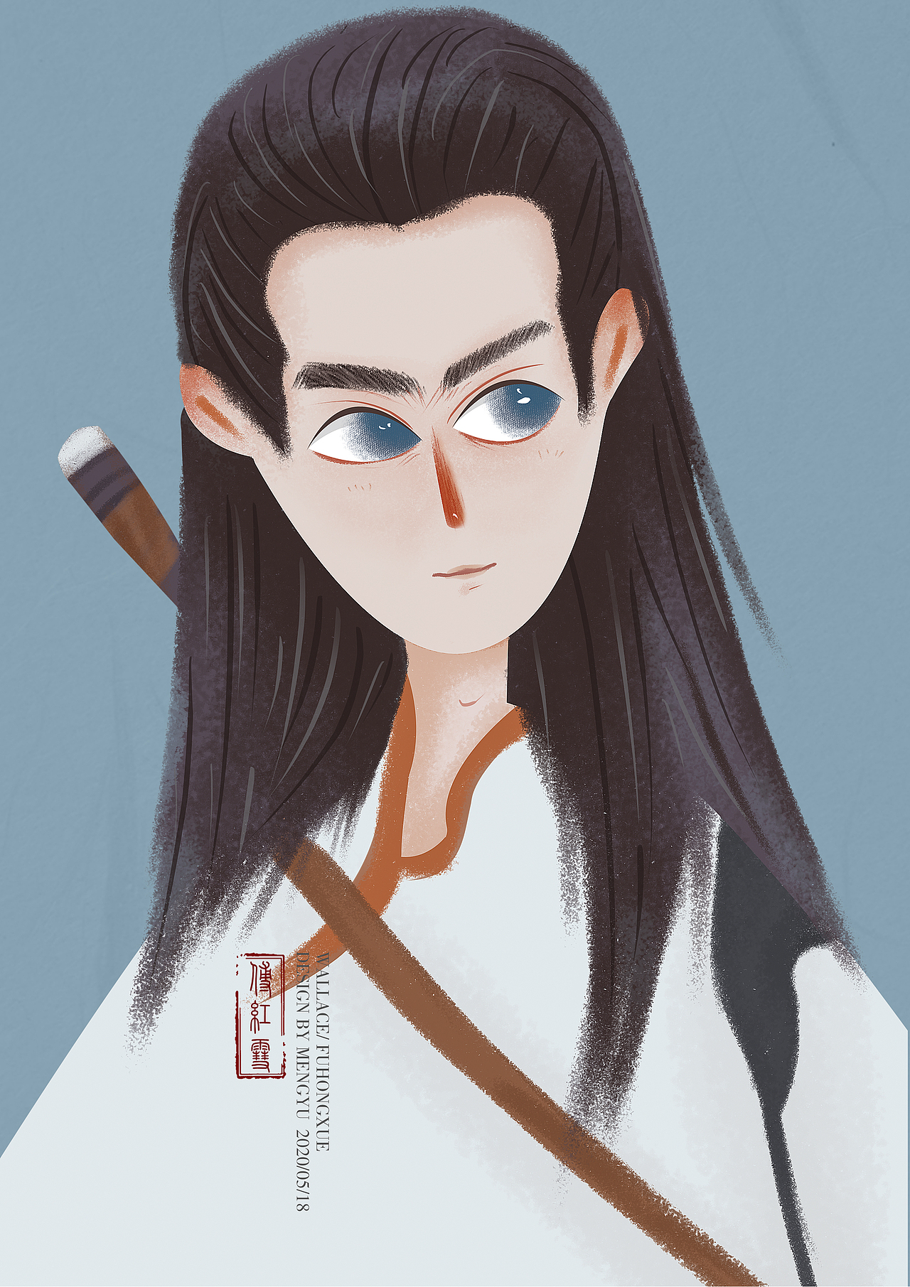 人物插画（图ZMjA3NjY1MjQ4） - 创作习作 - 站酷设计师梦羽w原创素材 - 站酷ZCOOL