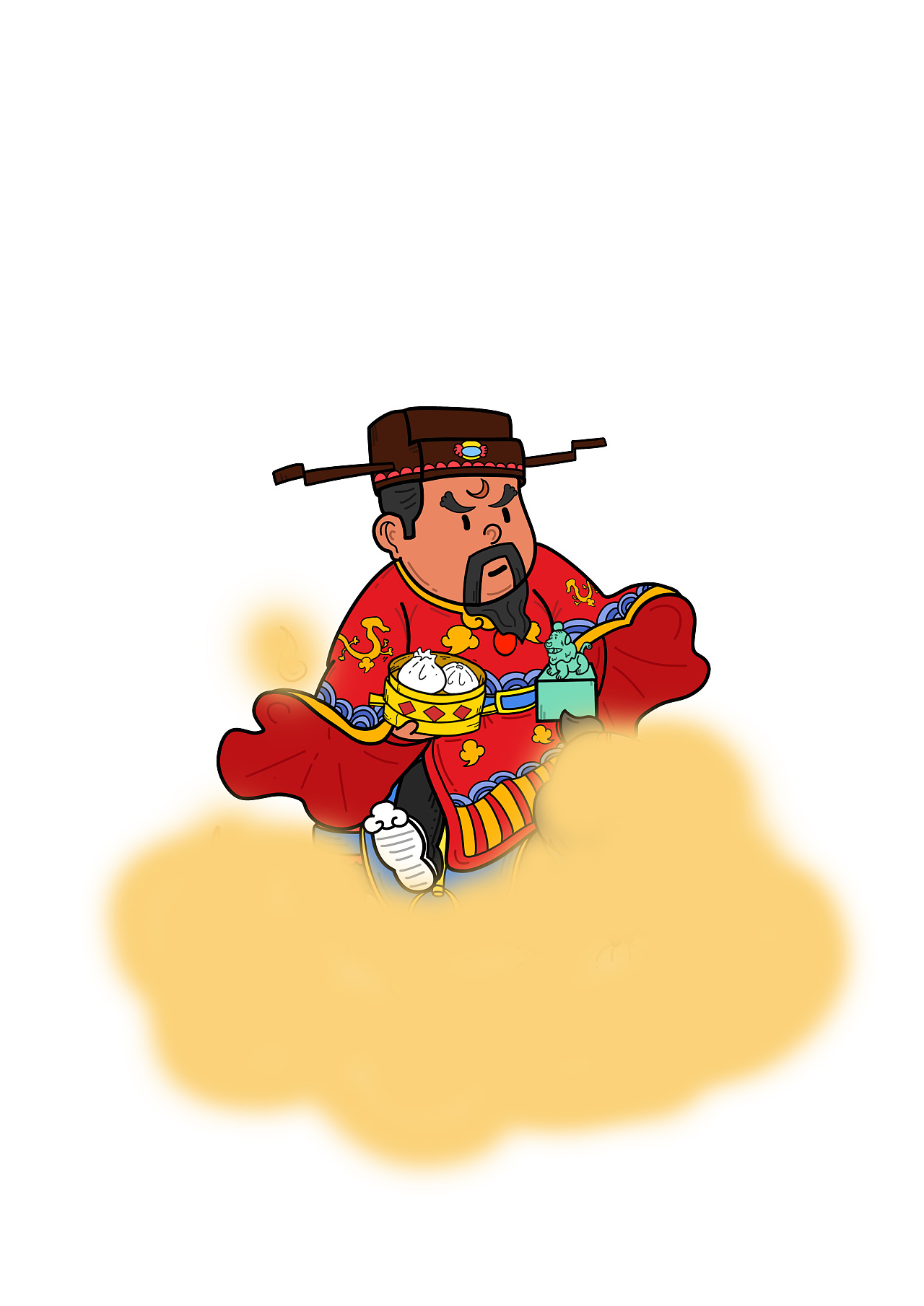 包大人包子铺插画