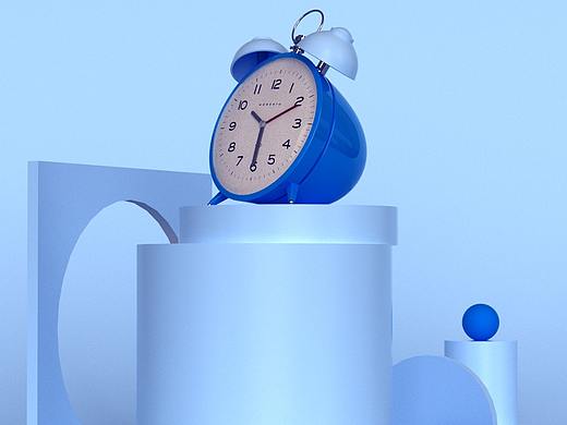 Mo公开课 C4D基础课 首次闹钟练习加动画