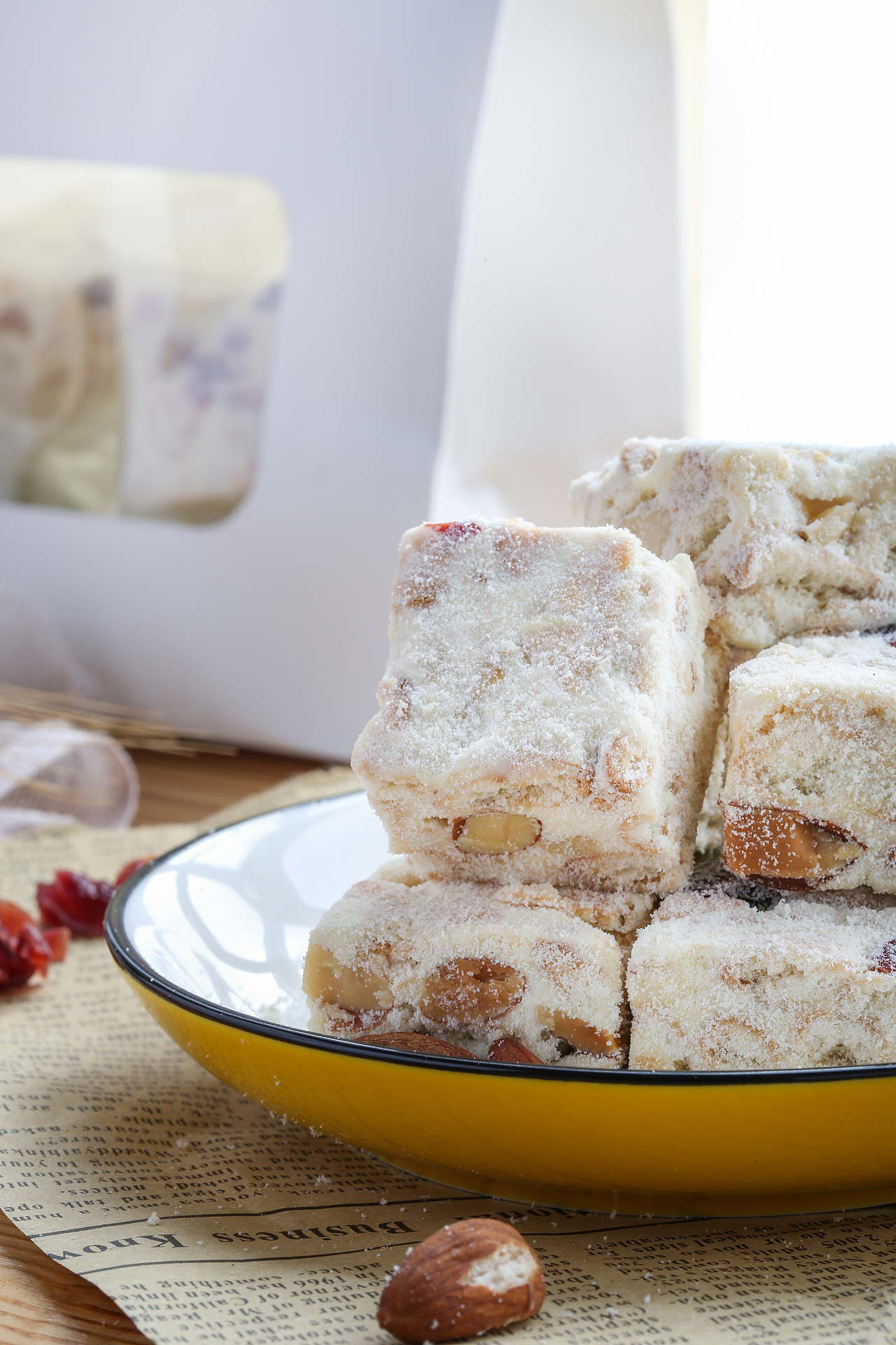 杏仁雪花酥饼干