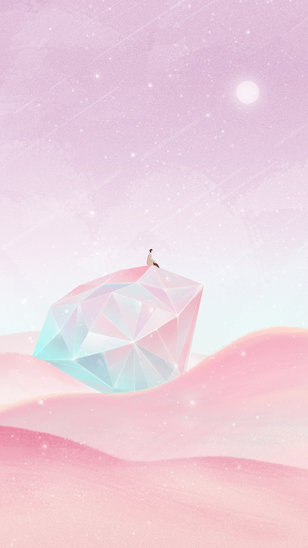 给LOVE&LOVE珠宝公司画的日更插图