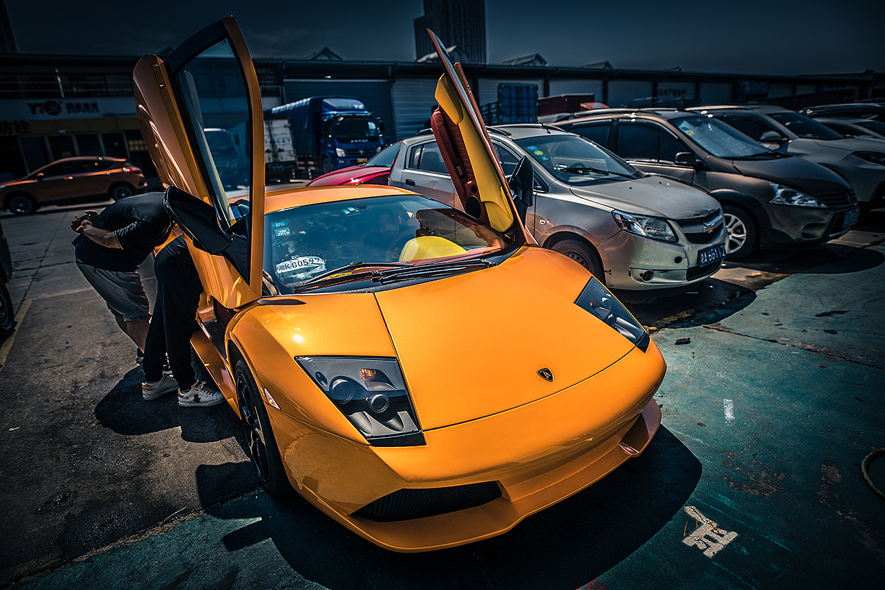 兰博基尼内外饰拍摄