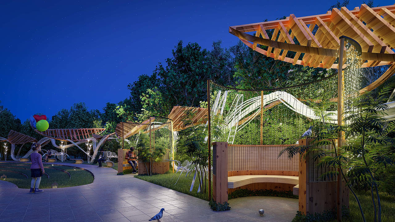 邯郸学院日晞广场设计