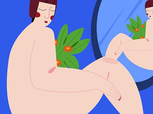 水的记忆手绘插画系列 