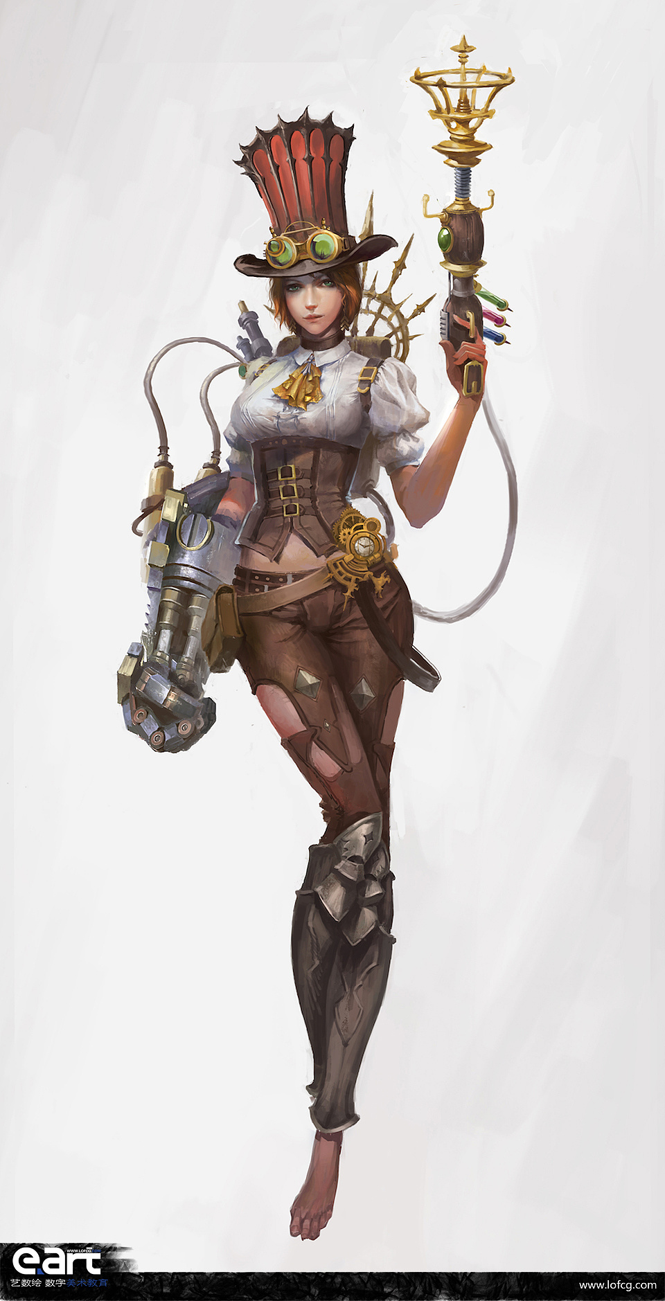 游戏原画角色设计作品一波