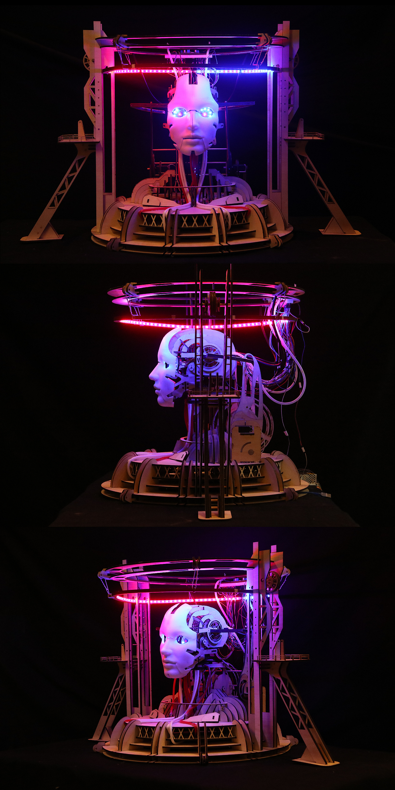 《Ghost in the shell》-木质机械结构模型装置（图ZMTYwODE2NTEy） - 其他工业/产品 - 站酷设计师HlavojYizek原创素材 - 站酷ZCOOL