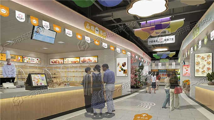 杭州桃花湖农贸市场设计案例赏析（图ZMjExNjAzMzMy） - 其他平面 - 站酷设计师一鸿农贸市场设计原创素材 - 站酷ZCOOL