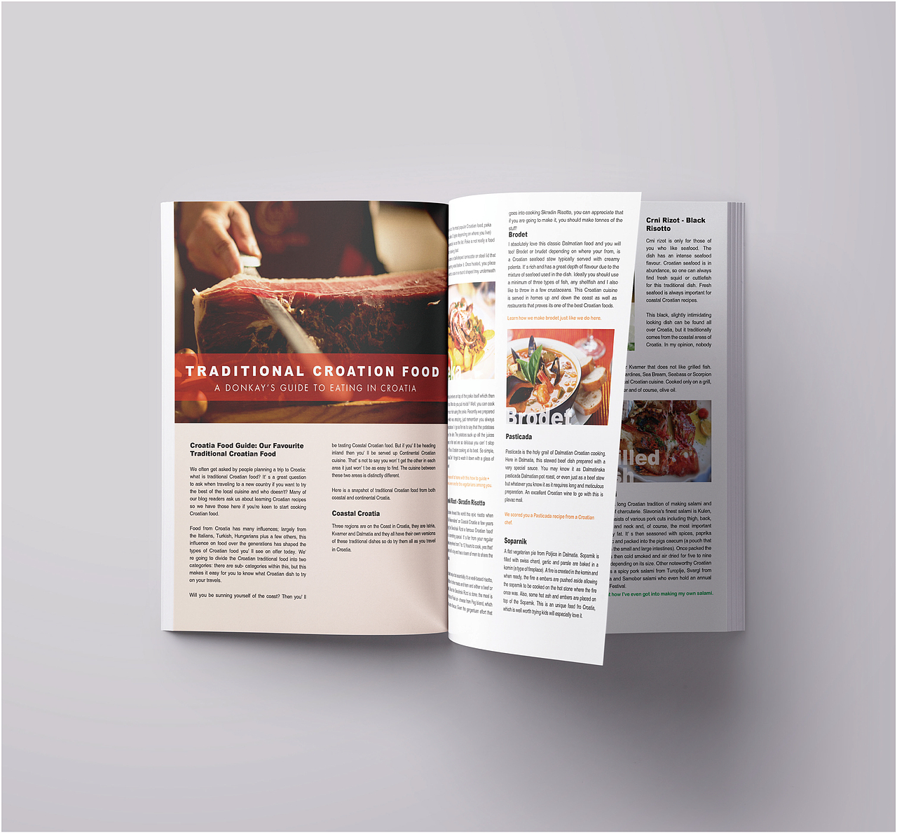 旅游杂志版面设计