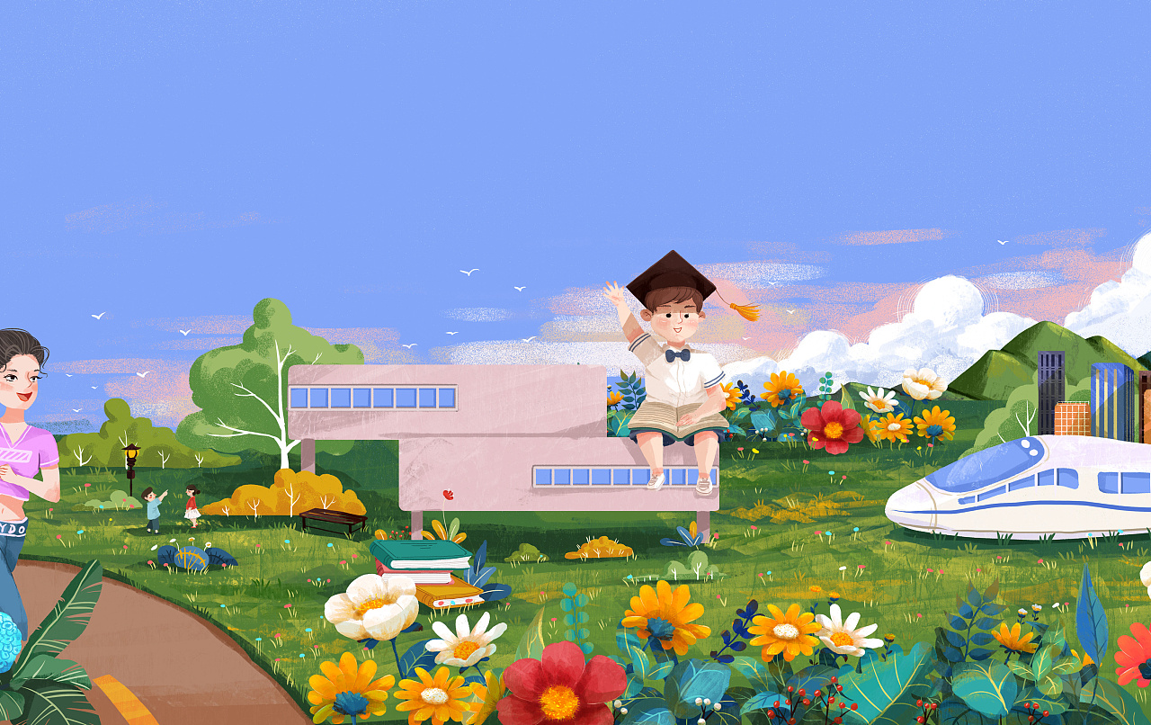 长图|插画|商业插画|麦麦子_ - 原创作品 - 站酷 (zcool)