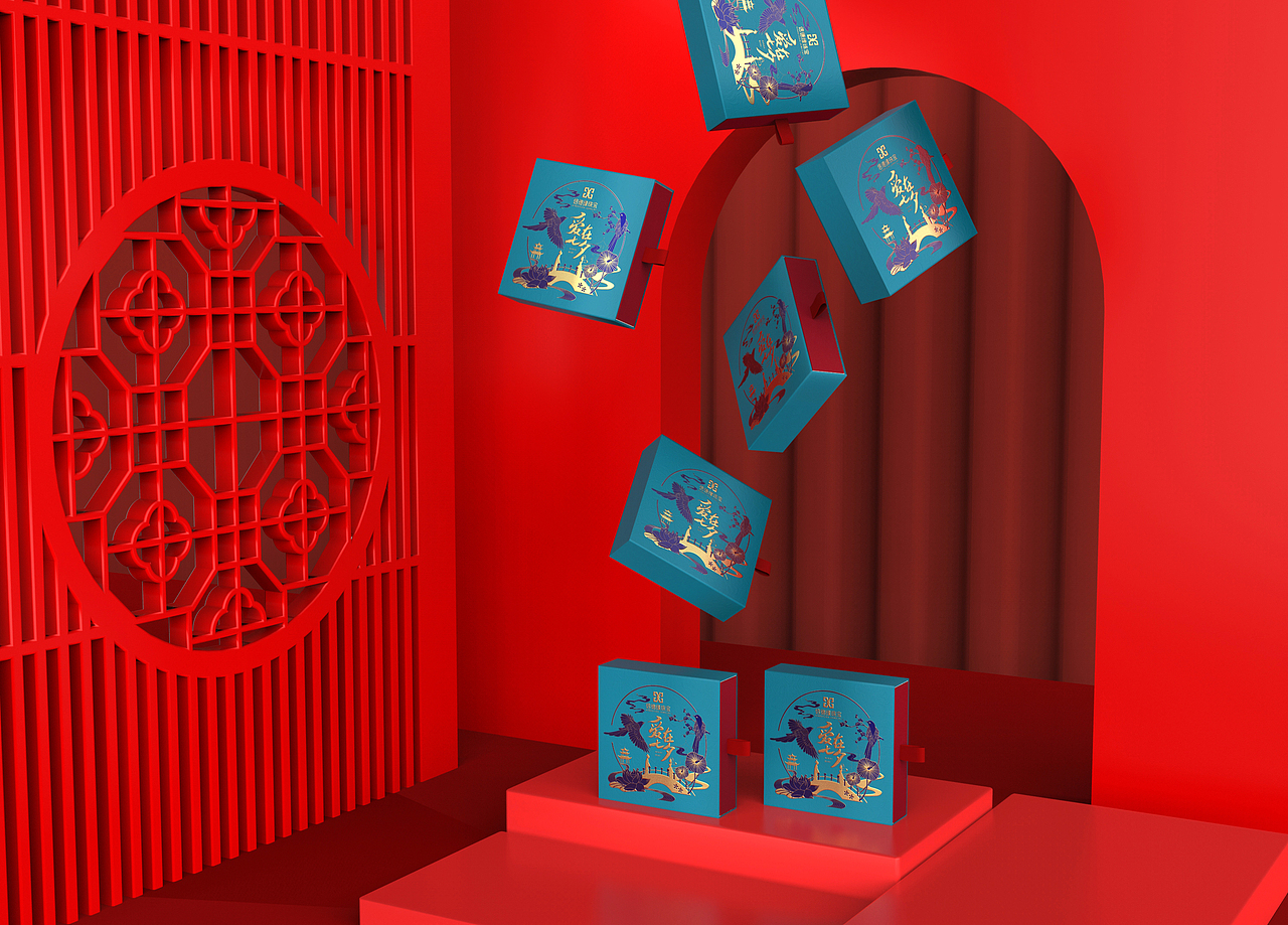 七夕首饰礼盒-珠宝盒-盲盒包装-手提袋-包装设计（图ZMjg0NDMyMzY0） - 包装 - 站酷设计师天鹰视界原创素材 - 站酷ZCOOL