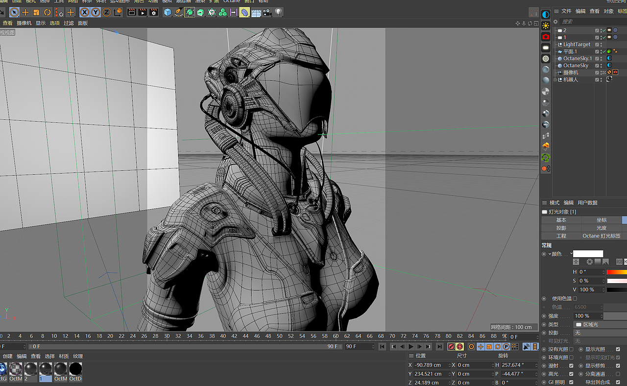机器人渲染（材质运用）（图ZMjg5MjQyNTY0） - 机械/交通 - 站酷设计师设计来缘原创素材 - 站酷ZCOOL