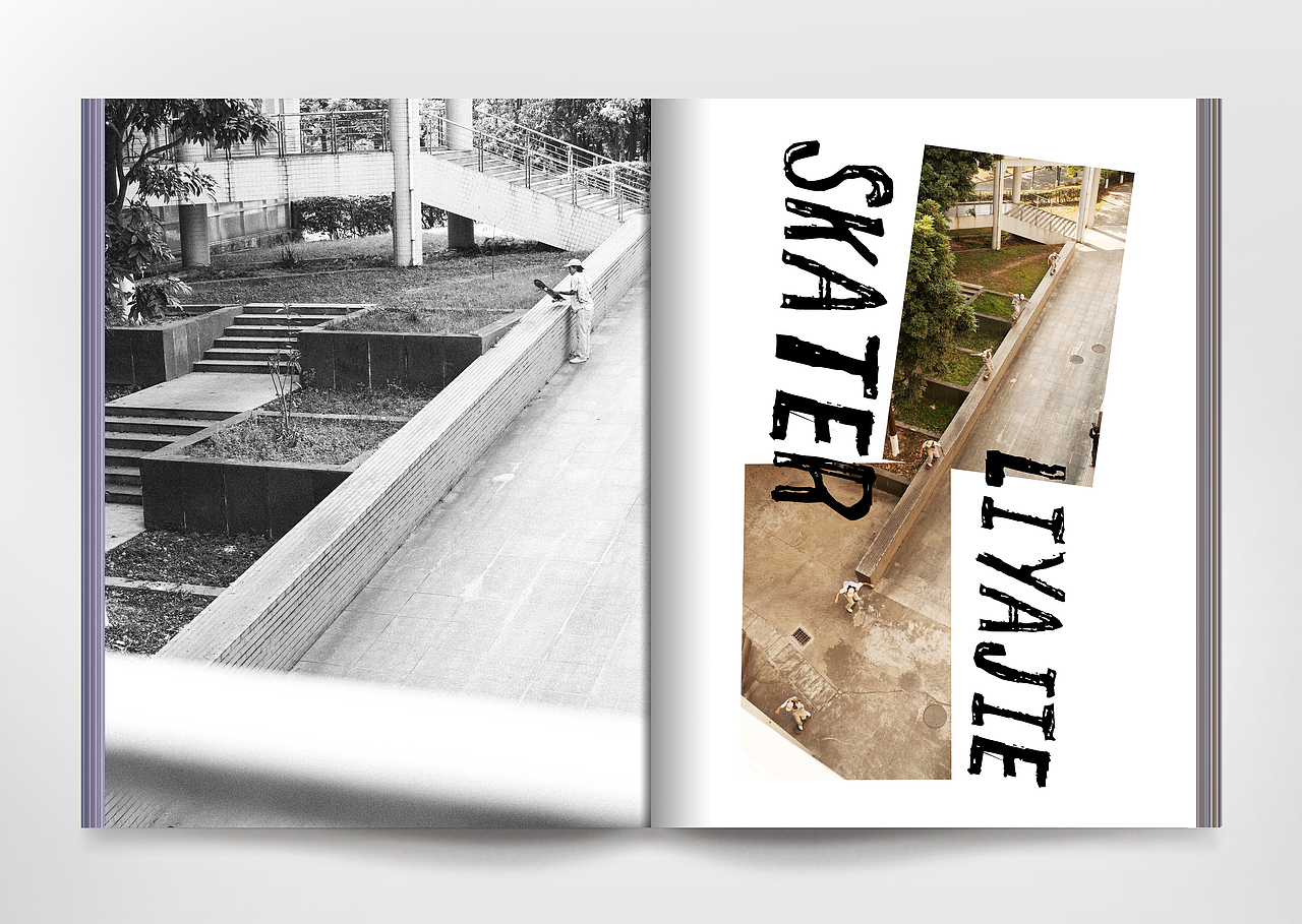 滑板摄影画册《city skatelife》下