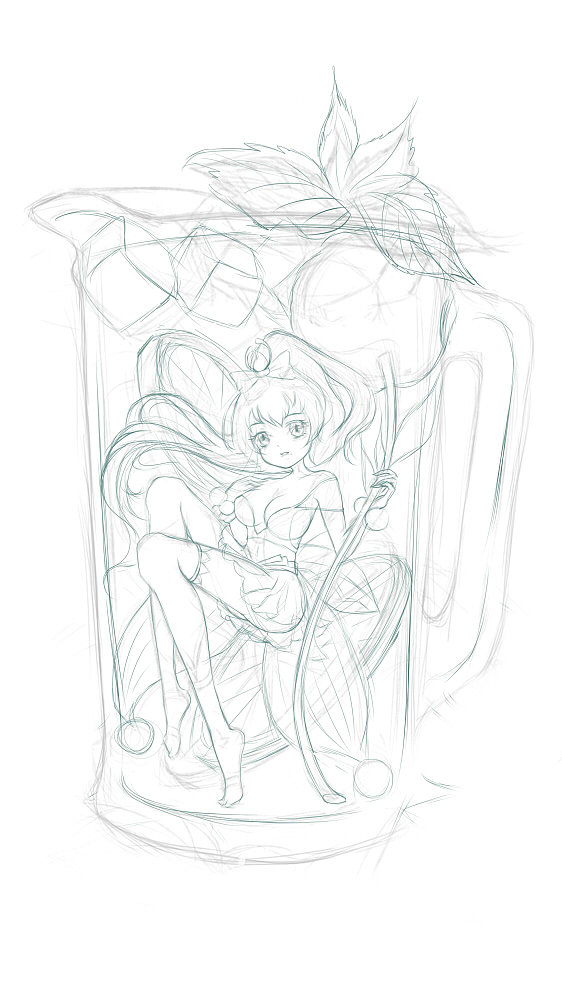 柠檬薄荷萤草茶(●′ω`●)