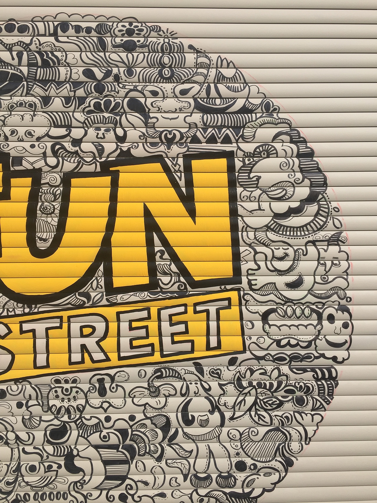 餐饮街 涂鸦（图ZMTEyNjQyODA4） - 新锐潮流插画 - 站酷设计师权小辫原创素材 - 站酷ZCOOL