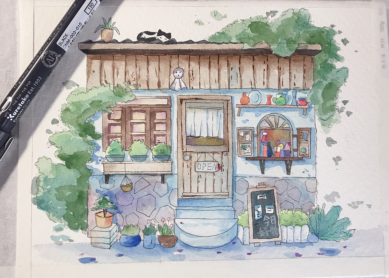 水彩（临摹）（图ZMTg5OTI3NTcy） - 创作习作 - 站酷设计师胡萝卜崽原创素材 - 站酷ZCOOL