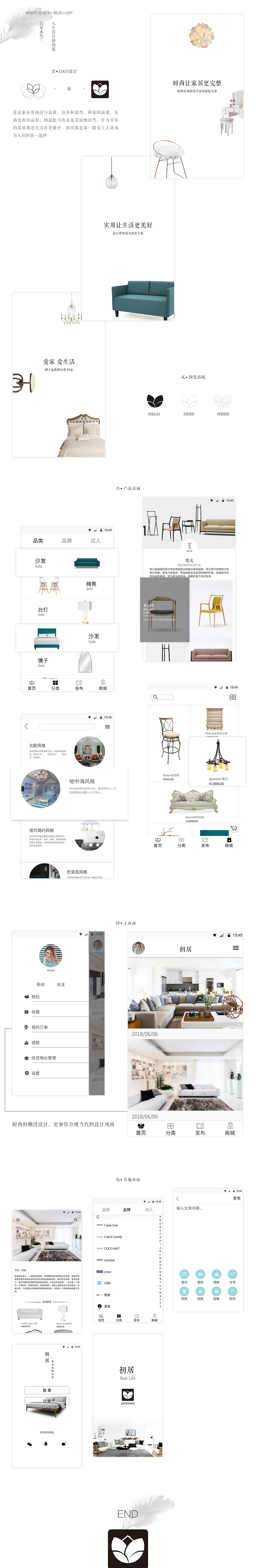 家具分享APP（图ZMTAwNjEyNzM2） - APP界面 - 站酷设计师VivianXu原创素材 - 站酷ZCOOL