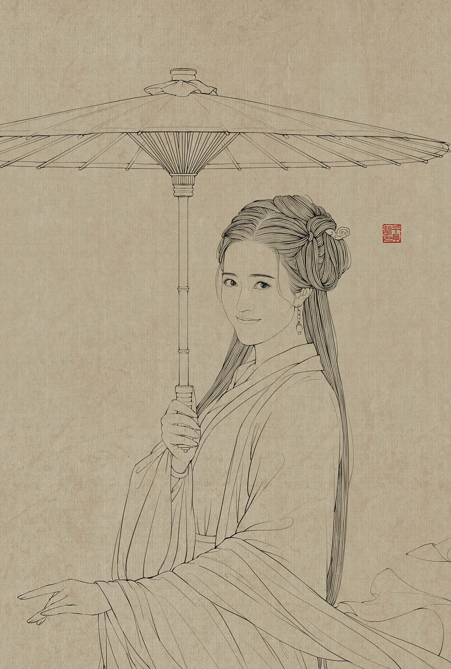 原创作品:画中人