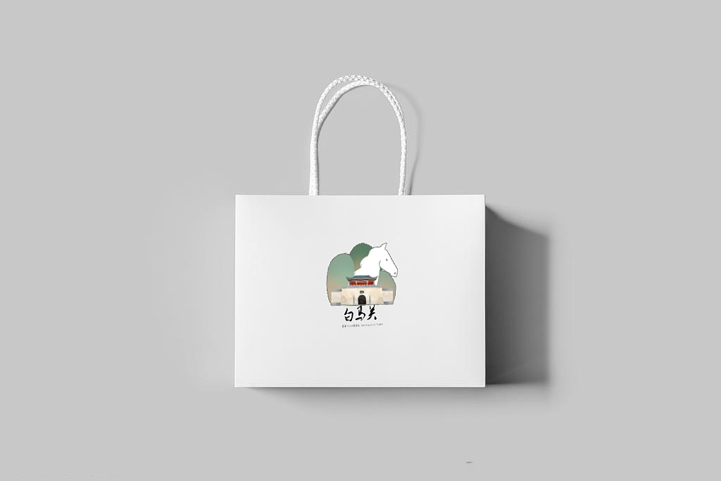 白马关风景区logo设计国潮插画（图ZMjM5OTczNTI4） - 商业插画 - 站酷设计师插画YU原创素材 - 站酷ZCOOL