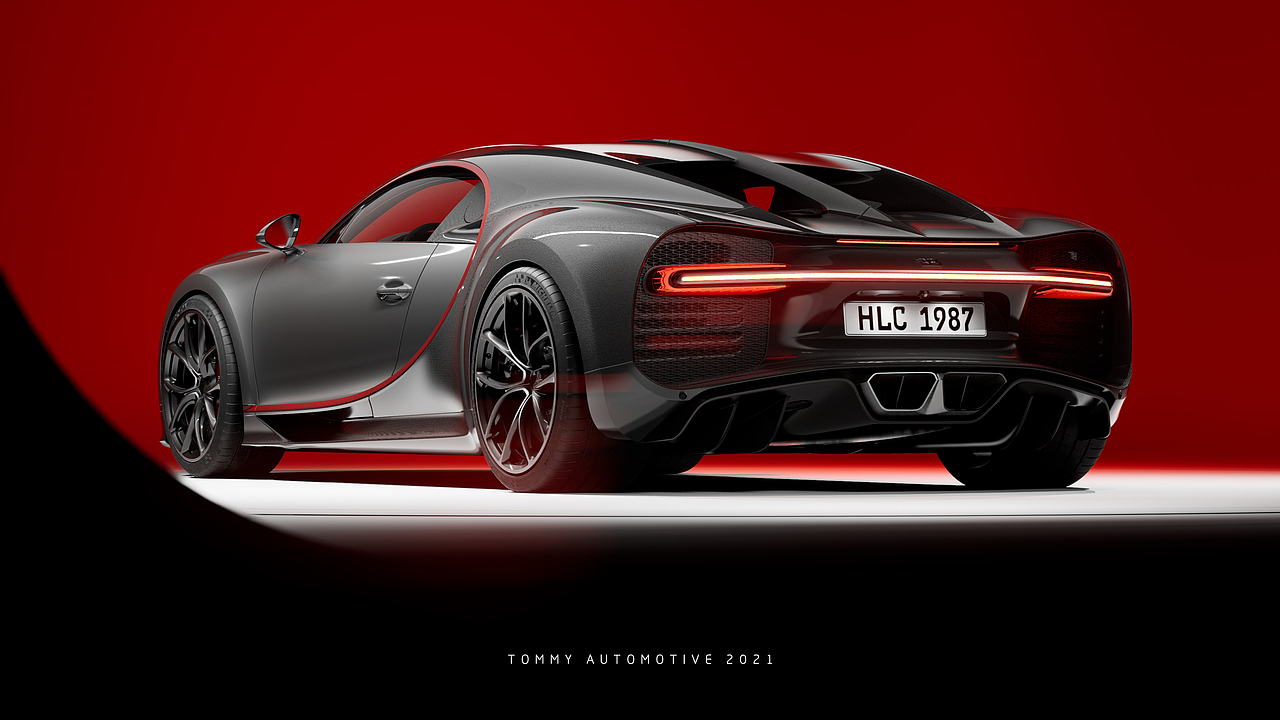 Bugatti Chiron UE4 Raytracing