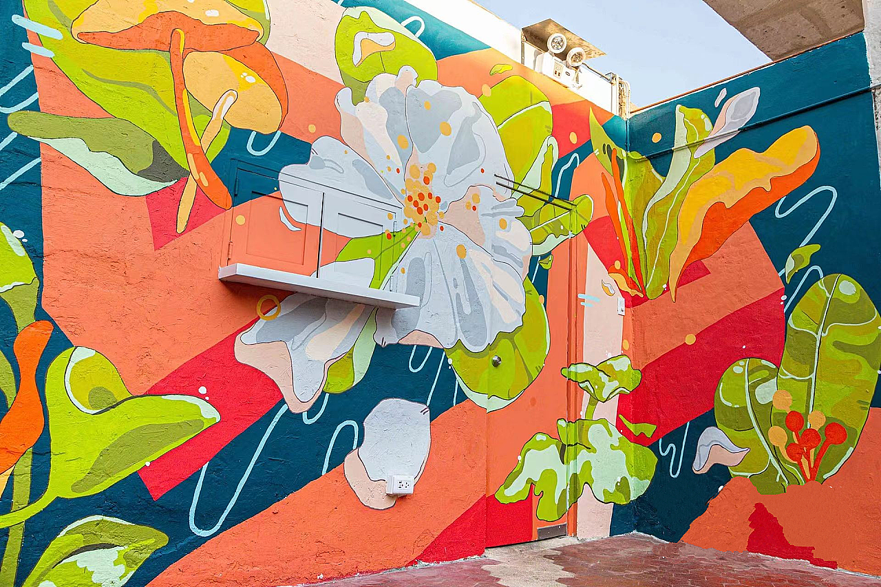 朔州墙绘#朔州文化墙彩绘#朔州墙体彩绘#手绘墙