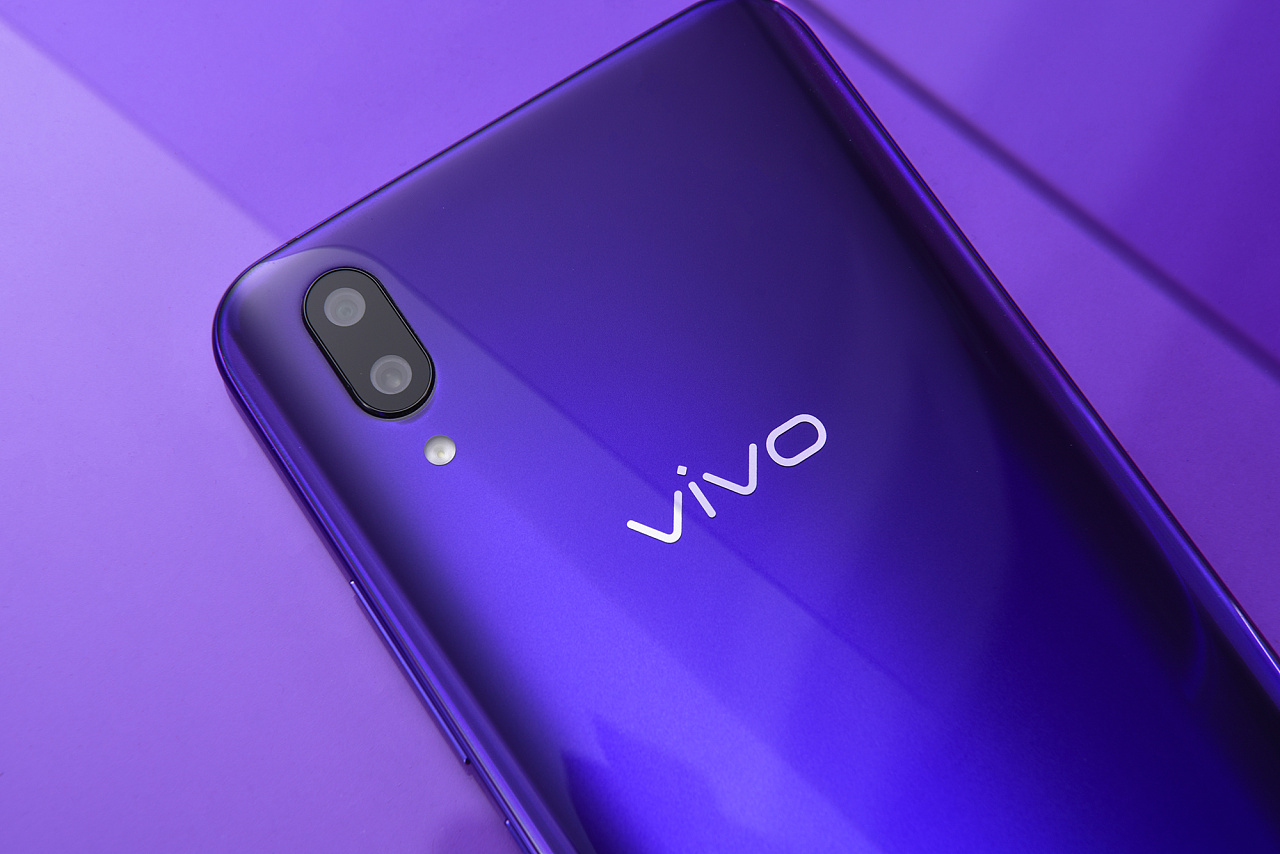 vivo x21魅夜紫 开箱