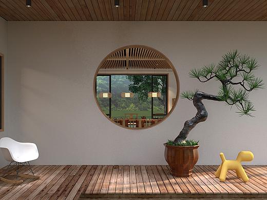 新中式风格山中小院设计-叶平作品