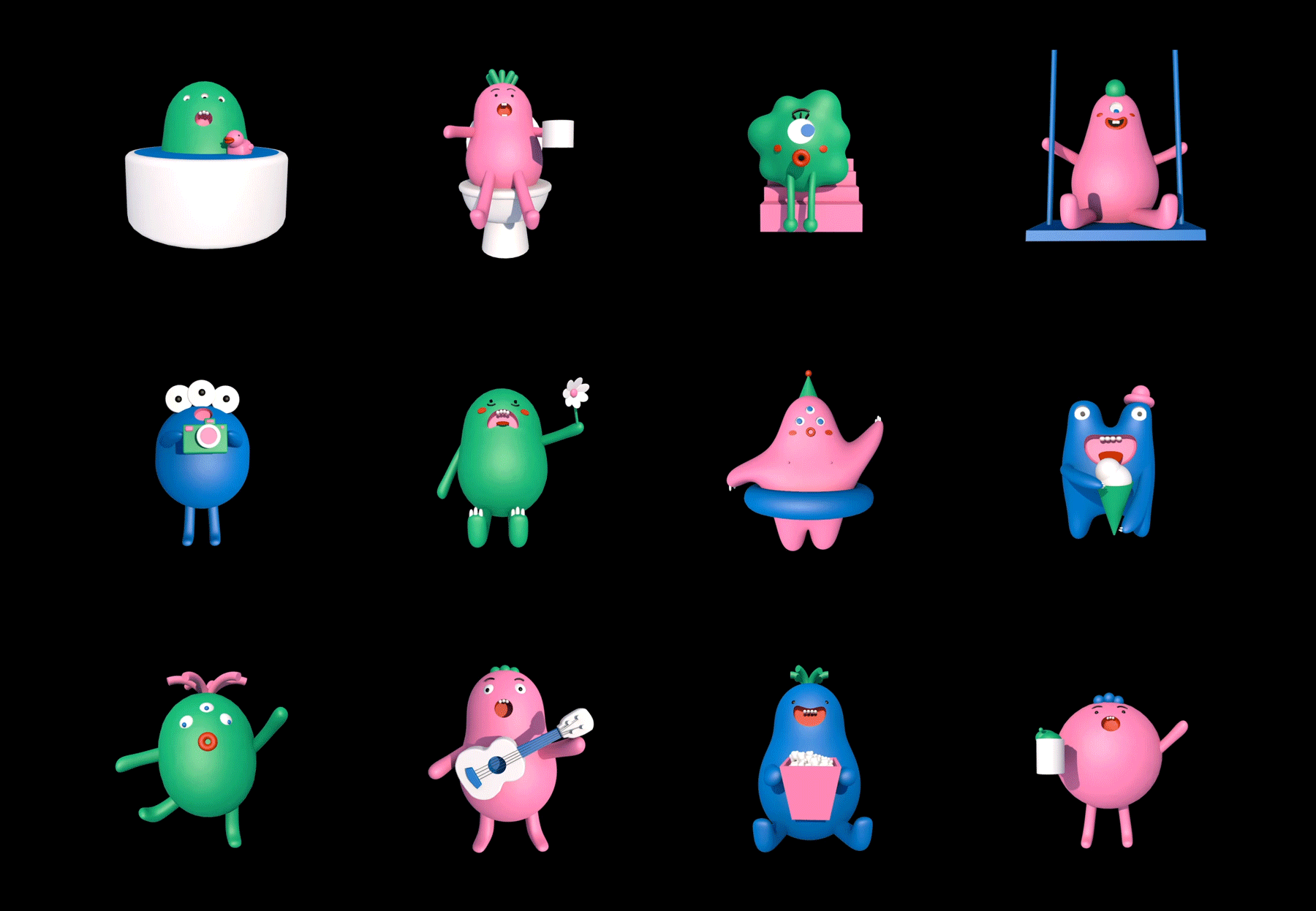 怪怪兽药厂 Monster Pharmaceutical Factory（图ZMjExNTkxNDIw） - 品牌 - 站酷设计师echoisagoodhorse原创素材 - 站酷ZCOOL