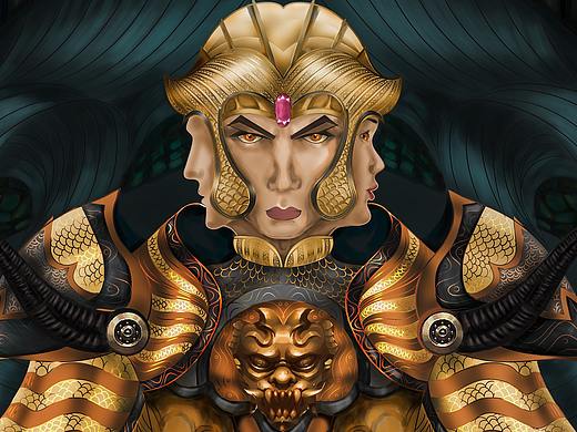 三头人物电影海报