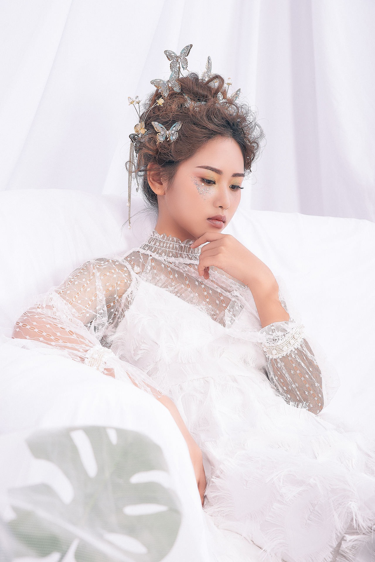 妆面搭配/室内摄影