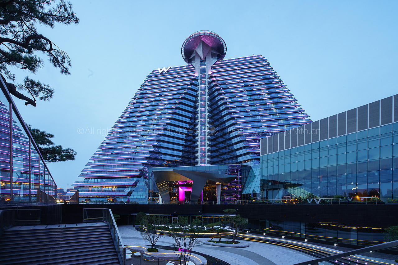 西安W酒店（图ZMTgwMTE1MzUy） - 环境/建筑摄影 - 站酷设计师光场建筑摄影原创素材 - 站酷ZCOOL