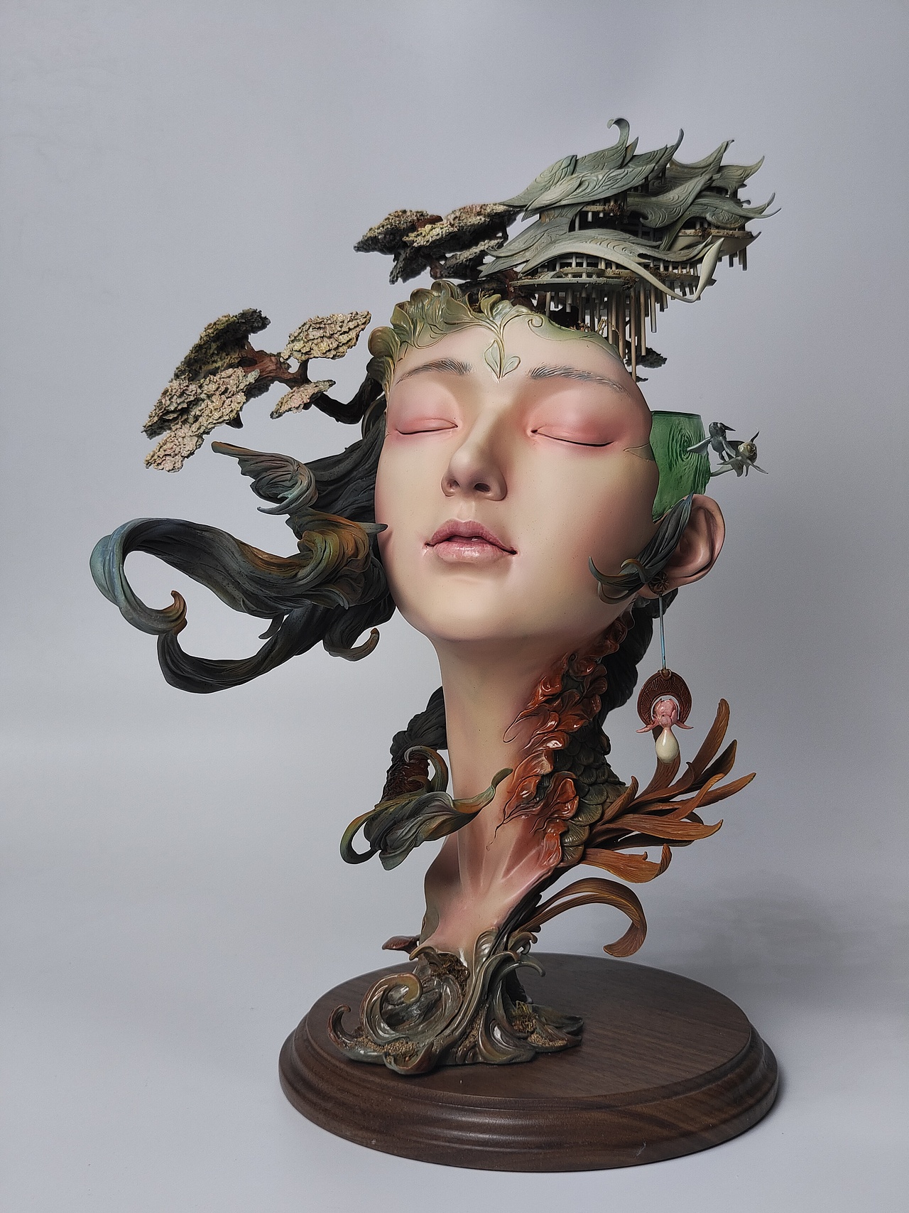 桃花岛涂装成品展示
