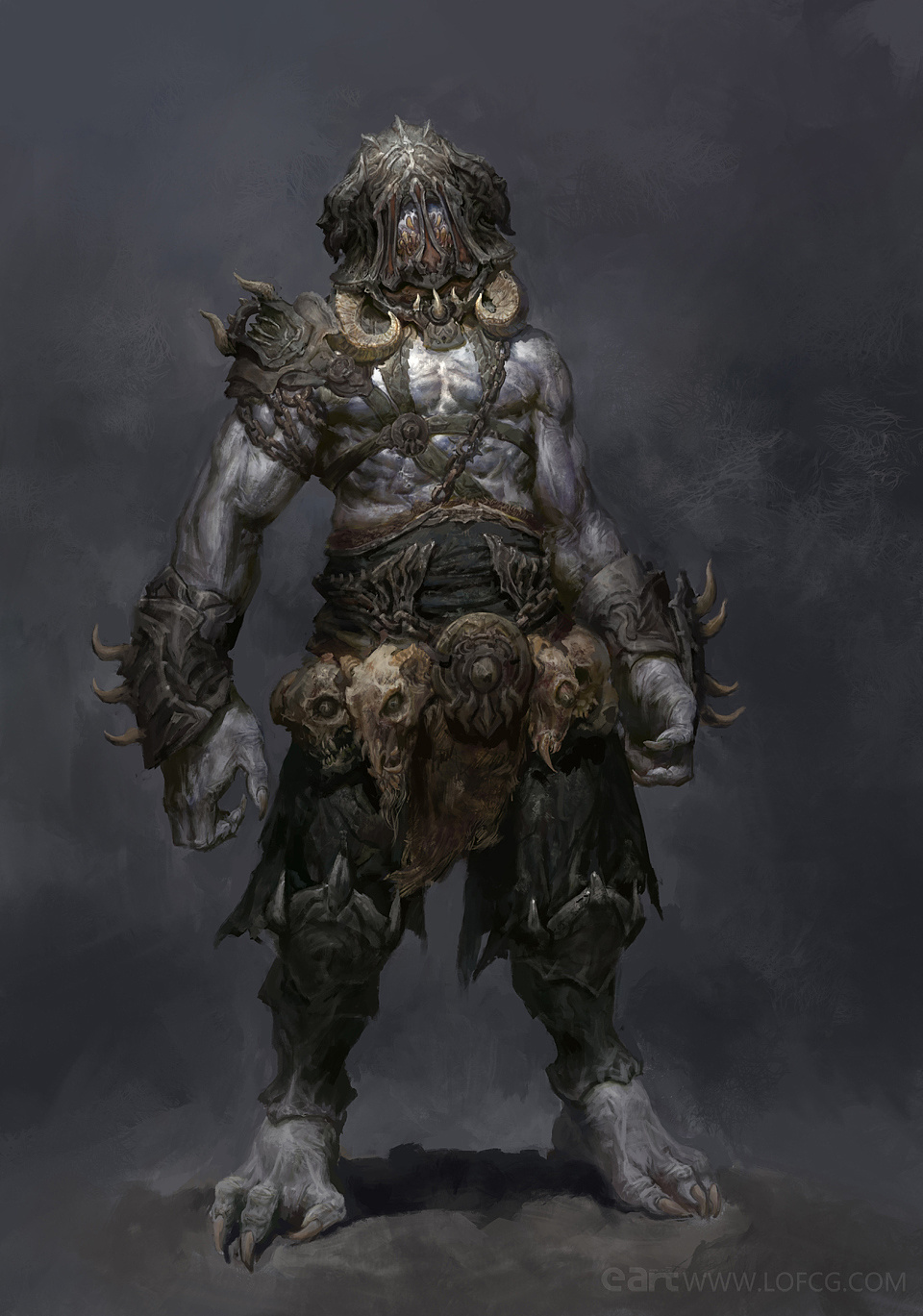 钟风华怪物系列作品